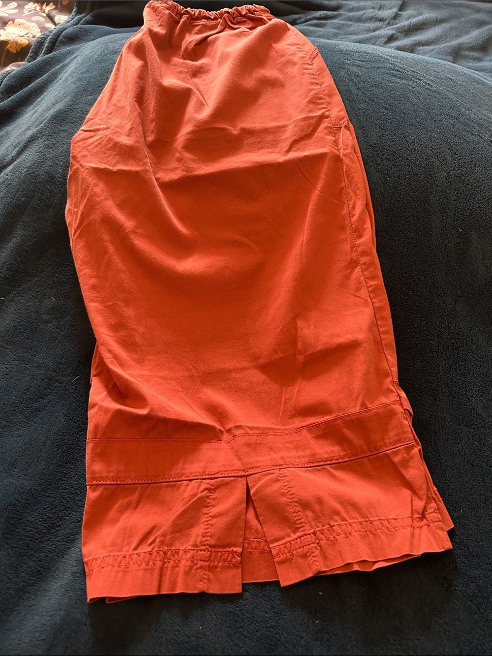 Be Present Vintage Burnt Orange Wide-Leg Drawstring Pants/knickers Sz XL - Picture 5 of 5